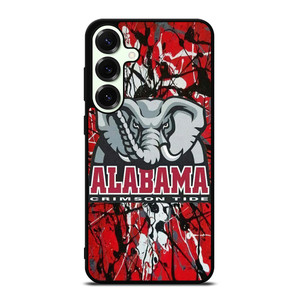 ALABAMA CRIMSON TIDE SPLASHED LOGO Samsung Galaxy S25 Plus Case Cover ALABAMA CRIMSON TIDE SPLASHED LOGO Samsung Galaxy S25 Plus Case Cover