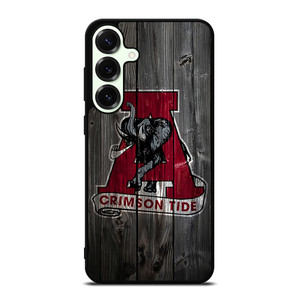 ALABAMA CRIMSON TIDE WOODEN ICON Samsung Galaxy S25 Plus Case Cover ALABAMA CRIMSON TIDE WOODEN ICON Samsung Galaxy S25 Plus Case Cover