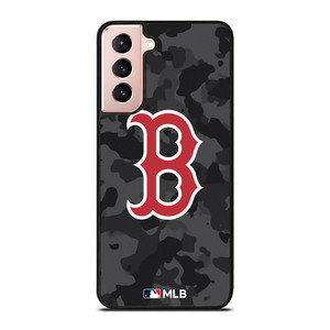 BOSTON RED SOX BASEBALL BLACK CAMO Samsung Galaxy S21 Case Cover BOSTON RED SOX BASEBALL BLACK CAMO Samsung Galaxy S21 Case Cover