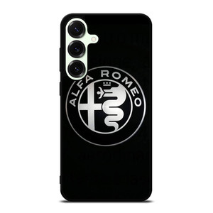 ALFA ROMEO METAL BLACK Samsung Galaxy S25 Plus Case Cover ALFA ROMEO METAL BLACK Samsung Galaxy S25 Plus Case Cover