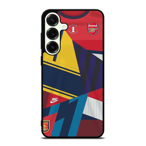 ARSENAL FC RETRO JERSEY COLLAGE Samsung Galaxy S25 Plus Case Cover ARSENAL FC RETRO JERSEY COLLAGE Samsung Galaxy S25 Plus Case Cover