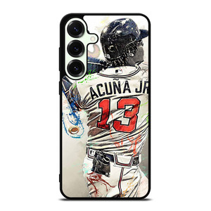 ATLANTA BRAVES ACUNA JR 13 BASEBALL Samsung Galaxy S25 Plus Case Cover