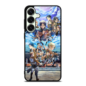 ATTACK ON TITAN ANIME CHARACTER Samsung Galaxy S25 Plus Case Cover ATTACK ON TITAN ANIME CHARACTER Samsung Galaxy S25 Plus Case Cover