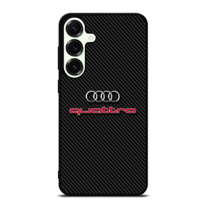 AUDI QUATTRO CARBON LOGO Samsung Galaxy S25 Plus Case Cover AUDI QUATTRO CARBON LOGO Samsung Galaxy S25 Plus Case Cover