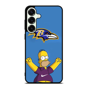 BALTIMORE RAVENS NIKE THE SIMPSONS Samsung Galaxy S25 Plus Case Cover BALTIMORE RAVENS NIKE THE SIMPSONS Samsung Galaxy S25 Plus Case Cover