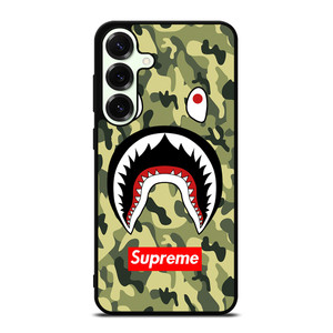 BAPE BATHING CAMO SHARK SUPREME Samsung Galaxy S25 Plus Case Cover BAPE BATHING CAMO SHARK SUPREME Samsung Galaxy S25 Plus Case Cover