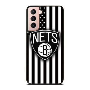 BROOKLYN NETS NBA USA FLAG Samsung Galaxy S21 Case Cover