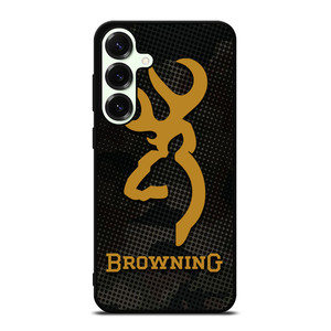 BROWNING ARMS CAMO CARBON Samsung Galaxy S25 Plus Case Cover BROWNING ARMS CAMO CARBON Samsung Galaxy S25 Plus Case Cover