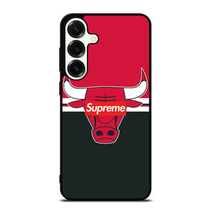 CHICAGO BULLS SUPREME LOGO Samsung Galaxy S25 Plus Case Cover