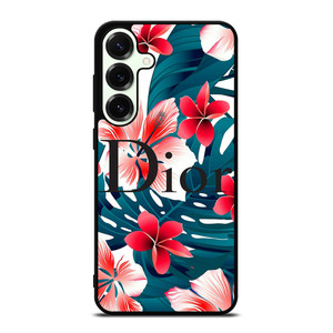 CHRISTIAN DIOR HIBISCUS FLOWER Samsung Galaxy S25 Plus Case Cover CHRISTIAN DIOR HIBISCUS FLOWER Samsung Galaxy S25 Plus Case Cover