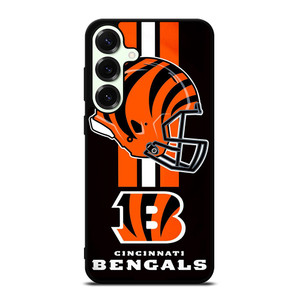 CINCINNATI BENGALS NFL HELMET Samsung Galaxy S25 Plus Case Cover