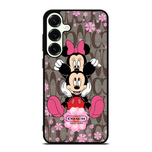 COACH MICKEY and MINNIE MOUSE Samsung Galaxy S25 Plus Case Cover