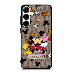 COACH MICKEY MINNIE MOUSE KISS Samsung Galaxy S25 Plus Case Cover COACH MICKEY MINNIE MOUSE KISS Samsung Galaxy S25 Plus Case Cover