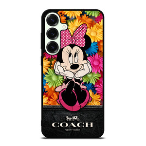 COACH MINNIE MOUSE FLOWER Samsung Galaxy S25 Plus Case Cover COACH MINNIE MOUSE FLOWER Samsung Galaxy S25 Plus Case Cover