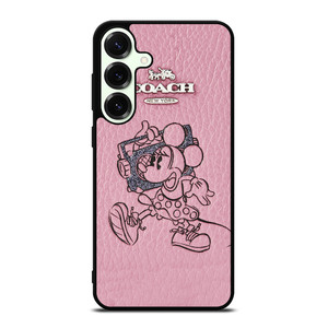 COACH MINNIE MOUSE PINK Samsung Galaxy S25 Plus Case Cover