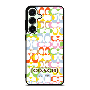 COACH NEW YORK COLORFUL Samsung Galaxy S25 Plus Case Cover