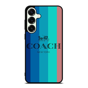 COACH NEW YORK STRIPES Samsung Galaxy S25 Plus Case Cover