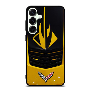 CORVETTE STINGRAY YELLOW GRILLES Samsung Galaxy S25 Plus Case Cover