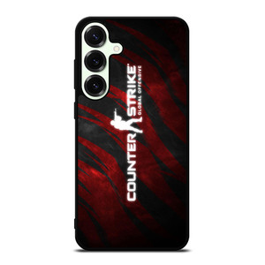 COUNTER STRIKE CSGO LOGO RED Samsung Galaxy S25 Plus Case Cover