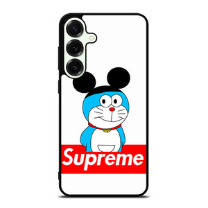 DORAEMON WITH MICKEY SUPREME Samsung Galaxy S25 Plus Case Cover