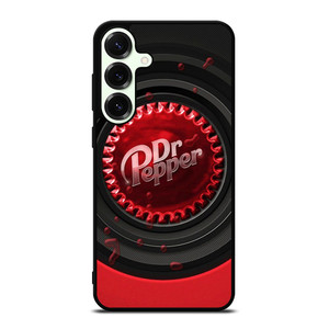 DR PEPPER SODA RED BLACK Samsung Galaxy S25 Plus Case Cover