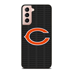 CHICAGO BEARS FOOTBALL TEXT Samsung Galaxy S21 Case Cover