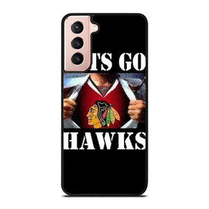 CHICAGO BLACKHAWKS NHL HOCKEY FANS Samsung Galaxy S21 Case Cover