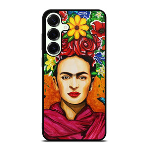 FRIDA KAHLO FLORAL ART Samsung Galaxy S25 Plus Case Cover