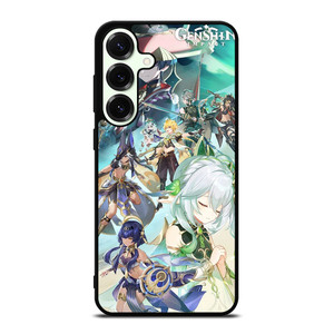 GENSHIN IMPACT MOBILE GAME CHARACTERS Samsung Galaxy S25 Plus Case Cover