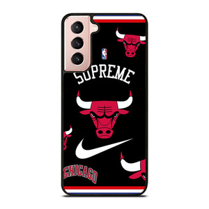 CHICAGO BULLS NBA X SUPREME NIKE Samsung Galaxy S21 Case Cover