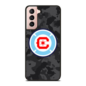 CHICAGO FIRE MLS BLACK CAMO Samsung Galaxy S21 Case Cover CHICAGO FIRE MLS BLACK CAMO Samsung Galaxy S21 Case Cover