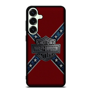 HARLEY DAVIDSON FLAG CARBON Samsung Galaxy S25 Plus Case Cover