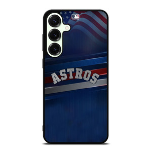 HOUSTON ASTROS AMERICAN FLAG Samsung Galaxy S25 Plus Case Cover