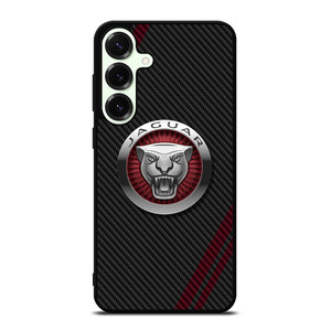 JAGUAR CARBON STRIPE LOGO Samsung Galaxy S25 Plus Case Cover