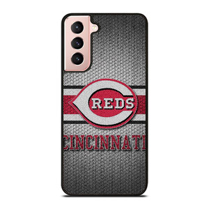 CINCINNATI RED MLB BASEBALL METAL Samsung Galaxy S21 Case Cover CINCINNATI RED MLB BASEBALL METAL Samsung Galaxy S21 Case Cover