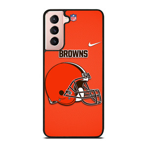 CLEVELAND BROWNS NFL FOOTBALL NIKE Samsung Galaxy S21 Case Cover CLEVELAND BROWNS NFL FOOTBALL NIKE Samsung Galaxy S21 Case Cover