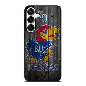 KANSAS JAYHAWKS WOODEN LOGO Samsung Galaxy S25 Plus Case Cover KANSAS JAYHAWKS WOODEN LOGO Samsung Galaxy S25 Plus Case Cover