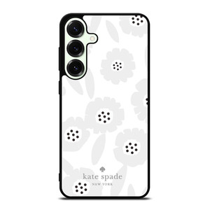 KATE SPADE GREY FLOWER Samsung Galaxy S25 Plus Case Cover