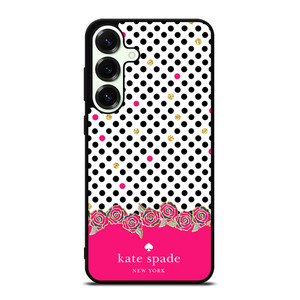 KATE SPADE PINK POLKADOTS Samsung Galaxy S25 Plus Case Cover KATE SPADE PINK POLKADOTS Samsung Galaxy S25 Plus Case Cover