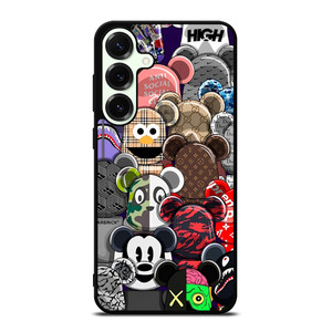 KAWS ALL CHARACTER ICON Samsung Galaxy S25 Plus Case Cover