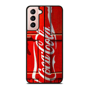 COCA COLA COKE FRIDGE Samsung Galaxy S21 Case Cover