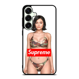 KYLIE JENNER SUPREME CAMO Samsung Galaxy S25 Plus Case Cover
