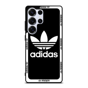 ADIDAS TREFOIL ROUND BLACK Samsung Galaxy S25 Ultra Case Cover