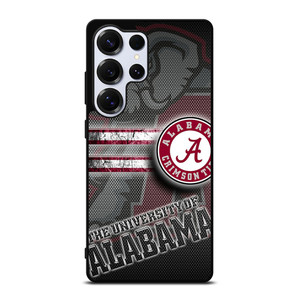 ALABAMA CRIMSON TIDE CARBON Samsung Galaxy S25 Ultra Case Cover