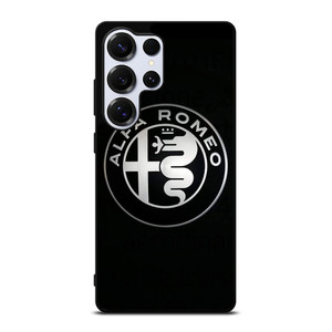 ALFA ROMEO METAL BLACK Samsung Galaxy S25 Ultra Case Cover ALFA ROMEO METAL BLACK Samsung Galaxy S25 Ultra Case Cover