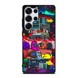 AMONG US LOCAL ONLINE Samsung Galaxy S25 Ultra Case Cover AMONG US LOCAL ONLINE Samsung Galaxy S25 Ultra Case Cover