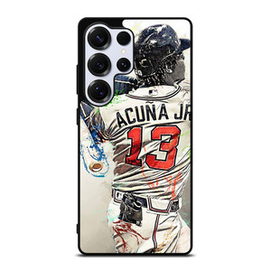 ATLANTA BRAVES ACUNA JR 13 BASEBALL Samsung Galaxy S25 Ultra Case Cover