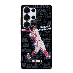 ATLANTA BRAVES ACUNA SHOOT WALL Samsung Galaxy S25 Ultra Case Cover