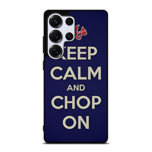 ATLANTA BRAVES CHOP ON BASEBALL Samsung Galaxy S25 Ultra Case Cover