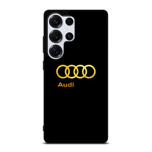 AUDI CAR GOLD LOGO Samsung Galaxy S25 Ultra Case Cover